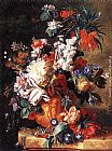 Famous Bouquet Paintings - Bouquet of Flowers in an Urn